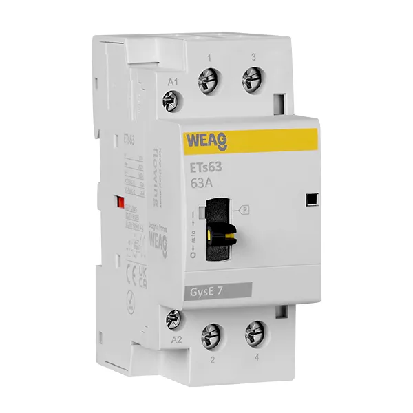 Контактор 24VAC IEC60947-4-1 Модульний контактор